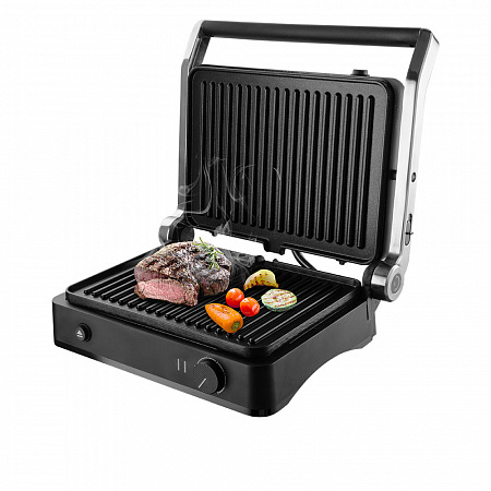 

Гриль Redmond SteakMaster RGM-M804 1950Вт, серебристый/черный (RGM-M804), RGM-M804