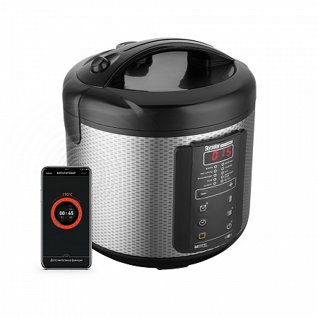

Мультиварка Redmond SkyCooker RMC-M225S 5л, 860Вт, серебристый (RMC-M225S), RMC-M225S