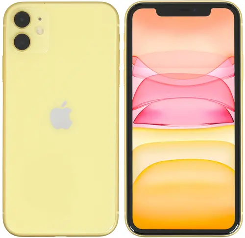 

Смартфон Apple iPhone 11 A2221, 6.1" 1792x828 IPS, Apple A13 Bionic, 64Gb, 3G/4G, NFC, Wi-Fi, BT, 2xCam, Lightning, iOS 13, желтый (MHDE3GH/A), iPhone 11 A2221