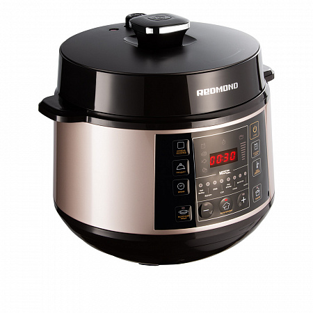 

Мультиварка-скороварка Redmond RMC-PM506 5л, 1100Вт, бронзовый (RMC-PM506), RMC-PM506