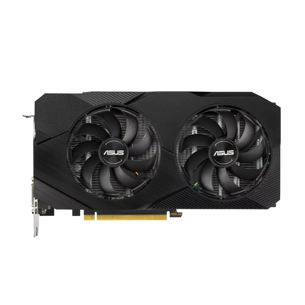 

Видеокарта ASUS NVIDIA GeForce RTX 2060 Dual EVO, 12Gb DDR6, 192 бит, PCI-E, DVI, 2HDMI, 4DP, Retail (DUAL-RTX2060-12G-EVO), Dual EVO