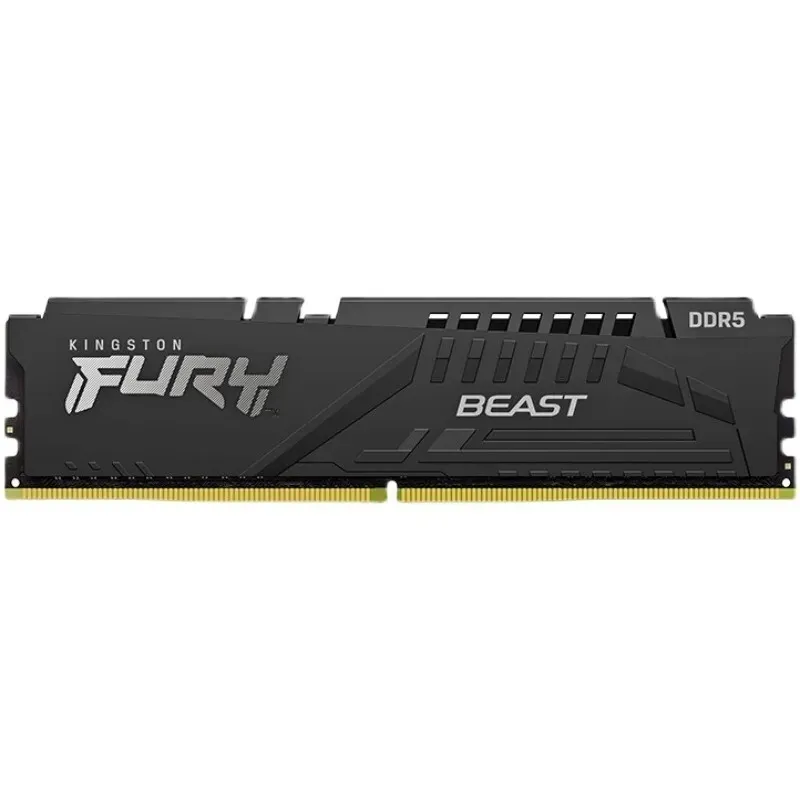 

Память DDR5 DIMM 8Gb, 4800MHz, CL38, 1.1 В, Kingston, FURY Beast Black (KF548C38BB-8), KF548C38BB-8