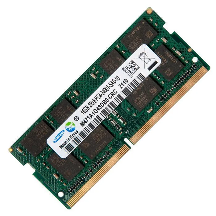 Память DDR4 SODIMM 16Gb, 2400MHz Samsung (M471A1G43DB0-CRC)