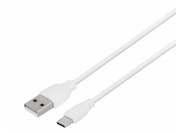 

Кабель USB Type-C-USB, 2.4A, 1м, белый REXANT Suji Pro RC-138a (RC-138a), RC-138a