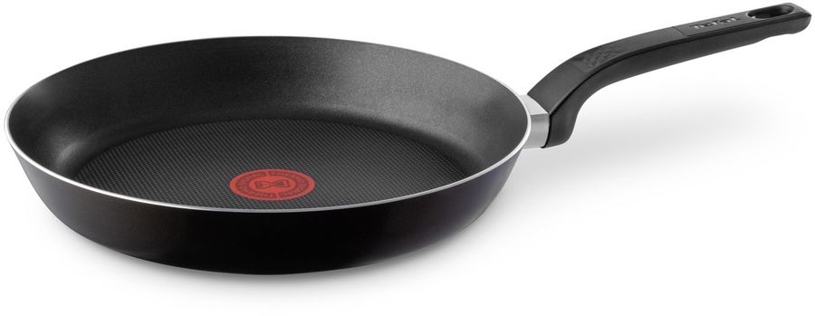 

Сковорода Tefal Easy Plus 26см, алюминий, антипригарное покрытие, черный без крышки (9100042515)