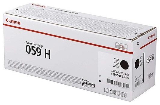 

Картридж лазерный Canon 059H/3627C001, черный, 15500 страниц, оригинальный для Canon i-SENSYS LBP852Cx LBP852, 059H