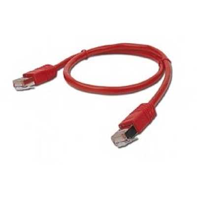 Патч-корд UTP кат.5e, 1м, RJ45-RJ45, красный, CCA, Bion BNPP12-1M/R (BCL-PP12-1M/R)