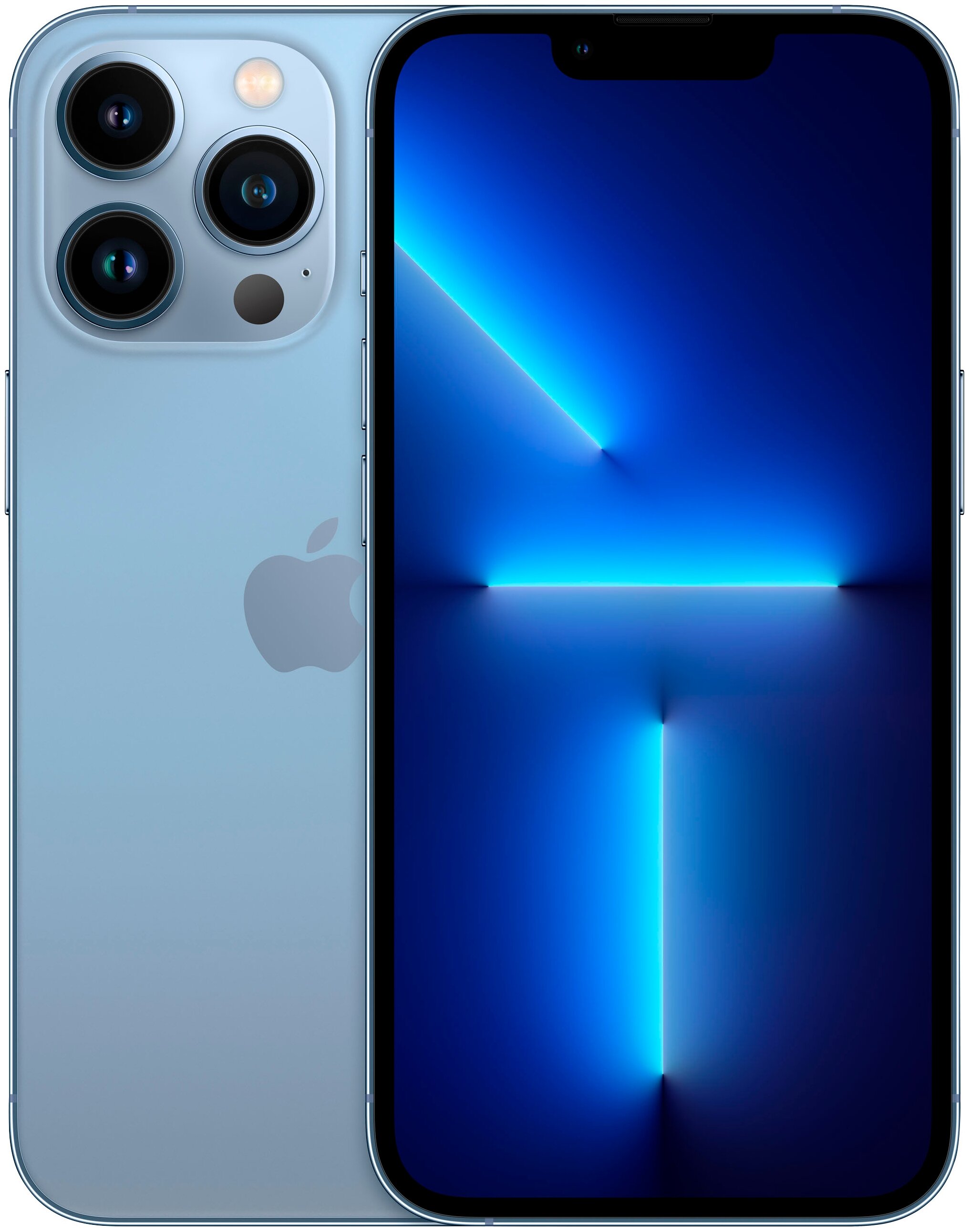 

Смартфон Apple iPhone 13 Pro Max A2645, 6.7" 2778x1284 OLED, Apple A15 Bionic, 256Gb, 3G/4G/5G, NFC, Wi-Fi, BT, 3xCam, 2-Sim (nano SIM+eSIM), Lightning, iOS 15, небесно-голубой (MLMJ3RK/A), iPhone 13 Pro Max A2645