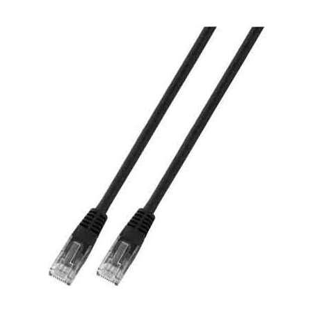 Патч-корд UTP кат.5e, 5м, RJ45-RJ45, черный, CCA, Bion BNPP12-5M/BK (BCL-PP12-5M/BK)