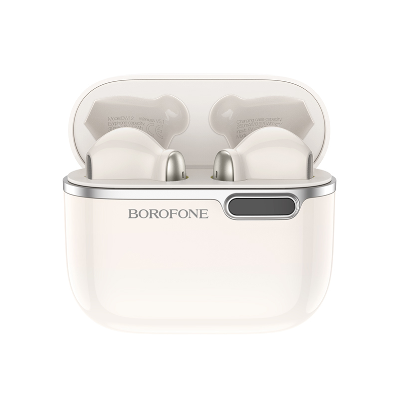 

Беспроводная гарнитура Borofone BW12 Leisure, белый (6974443382303), BW12 Leisure