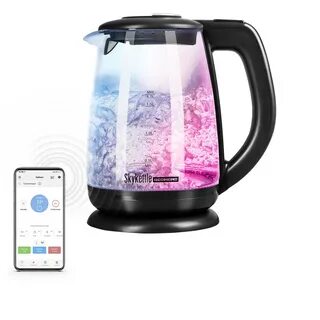 

Чайник REDMOND SkyKettle RK-G212S 1.7л. 2200Вт, термостойкое стекло, черный (RK-G212S), RK-G212S