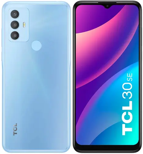 

Смартфон TCL 30SE, 6.52" 720x1600 IPS, MediaTek Helio G25, 4Gb RAM, 64Gb, 3G/4G, NFC, Wi-Fi, BT, 3xCam, 2-Sim, 5000 мА⋅ч, USB Type-C, Android 12, голубой (TCL-6165H-2CLCRU12), 30SE