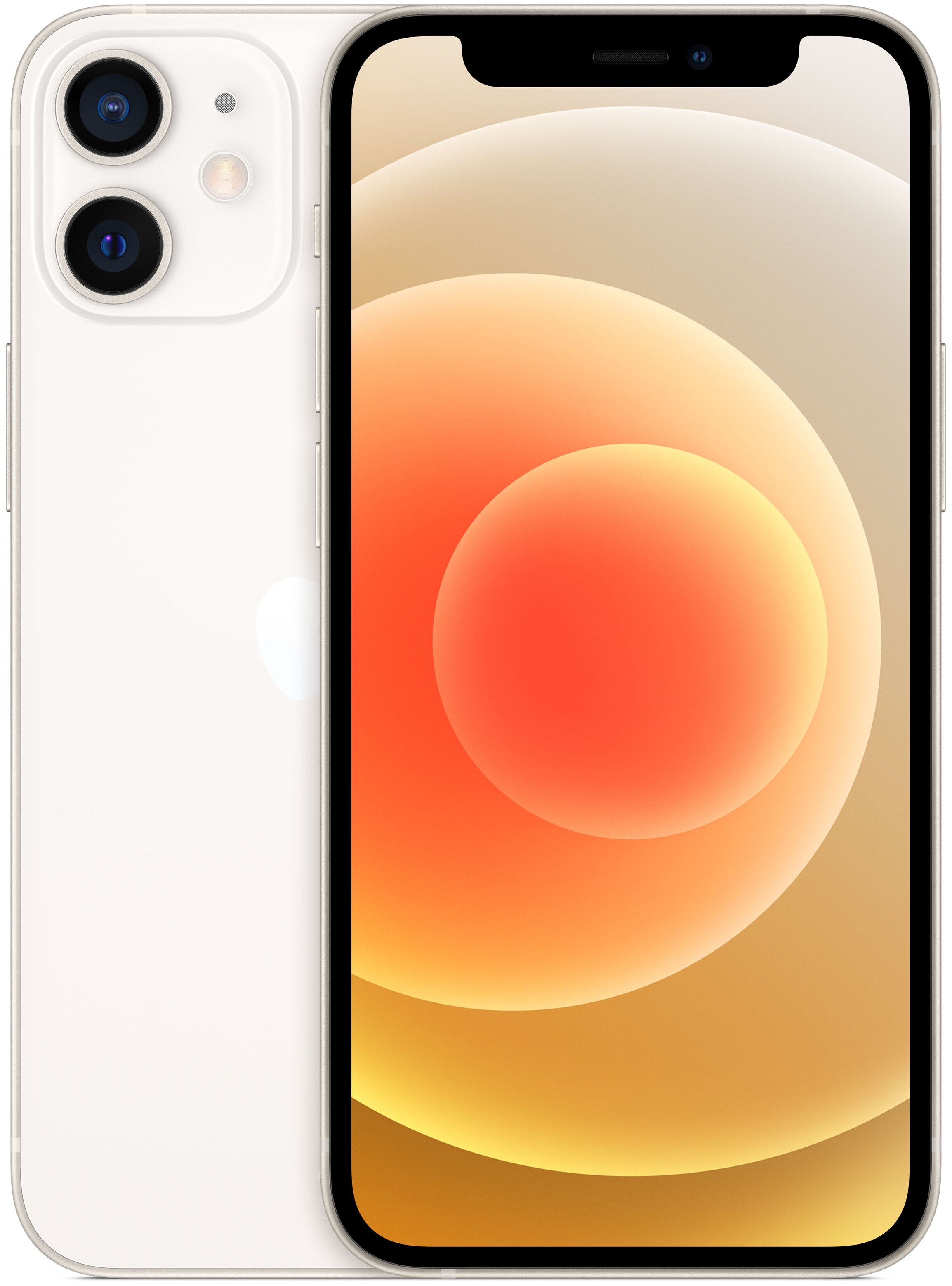 

Смартфон Apple iPhone 12 A2402, 6.1" 1170x2532 OLED, Apple A14 Bionic, 64Gb, 3G/4G/5G, NFC, Wi-Fi, BT, 2xCam, 2-Sim (nano SIM+eSIM), Lightning, iOS 14, белый (MGHP3J/A), iPhone 12 A2402