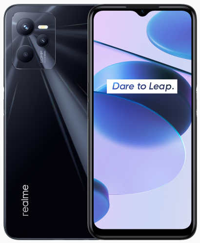 

Смартфон Realme С35, 6.6" 1080x2408 IPS, Unisoc T616, 4Gb RAM, 64Gb, 3G/4G, Wi-Fi, BT, 3xCam, 2-Sim, 5000 мА⋅ч, USB Type-C, Android 11, черный (RMX3511), С35