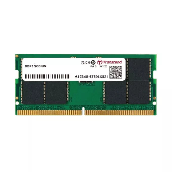 

Память DDR5 SODIMM 16Gb, 4800MHz, CL40, 1.1V Transcend (JM4800ASE-16G), JM4800ASE-16G
