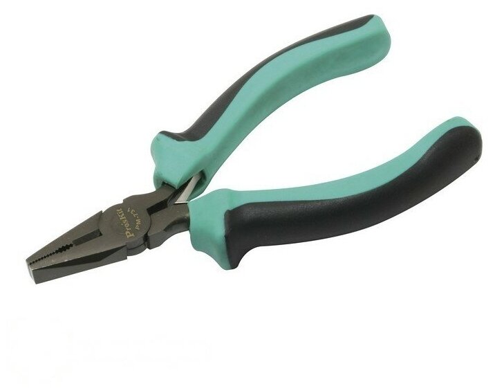 

Пассатижи 12 см, сталь, двухкомпонентные рукоятки, Pro'sKit PM-731, PM-731