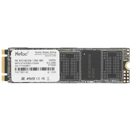 SSD Netac N535N 128Gb M.2 (NT01N535N-128G-N8X)