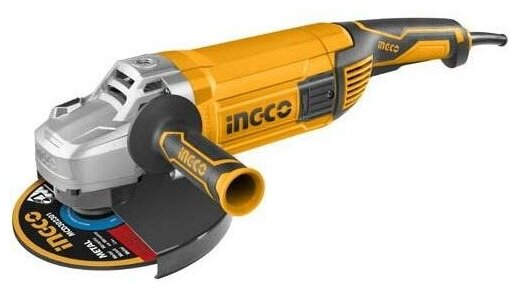 

УШМ (болгарка) Ingco AG200018, сетевая, 2000Вт, 180мм, 8450 об/мин, AG200018