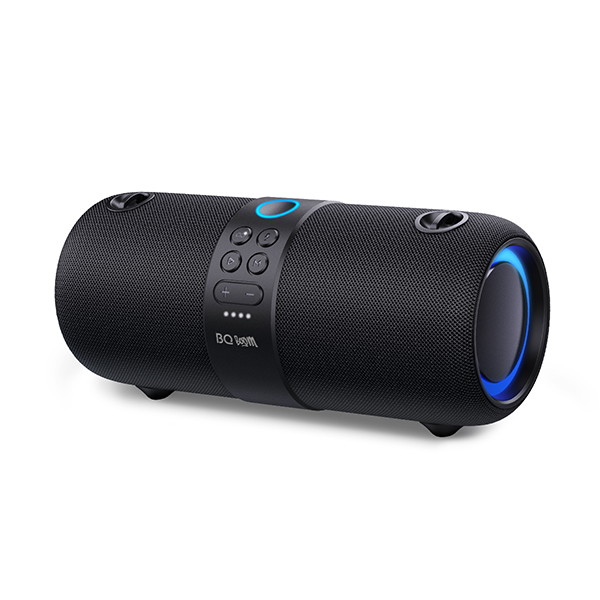 

Портативная акустика BQ PBS1004, 14 Вт, FM, AUX, USB, Bluetooth, подсветка, черный, PBS1004
