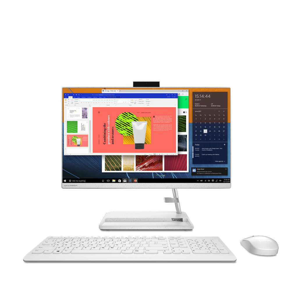 

Моноблок Lenovo IdeaCentre 3 22ITL6 21.5" 1920x1080, Intel Pentium Gold 7505 2.0GHz, 4Gb RAM, 256Gb SSD, Intel UHD Graphics, WiFi, BT, Cam, Windows 11, белый, клавиатура, мышь (F0G500BLRU), 22ITL6