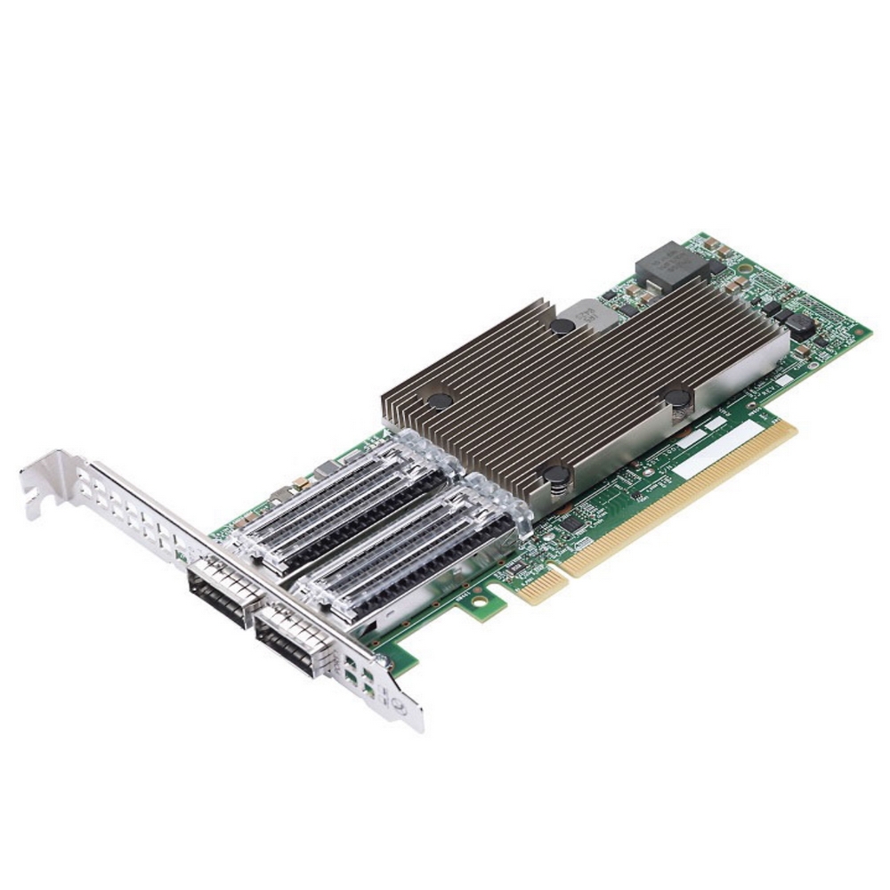 Сетевая карта Broadcom NetXtreme P2100G, 2xQSFP56, 100 Гб/с