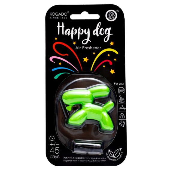 

Ароматизатор на кондиционер kogado Happy Dog, полимер, Love Tulipe (3305), Happy Dog