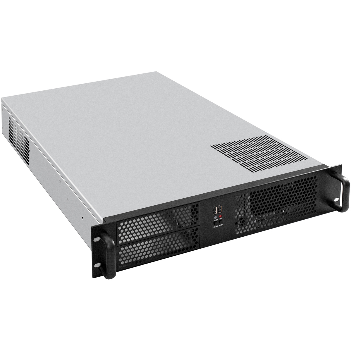 

Корпус Exegate Pro 2U650-08, ATX, 2U RM, 1x1100 Вт, черный/серебристый (EX293351RUS), Pro 2U650-08