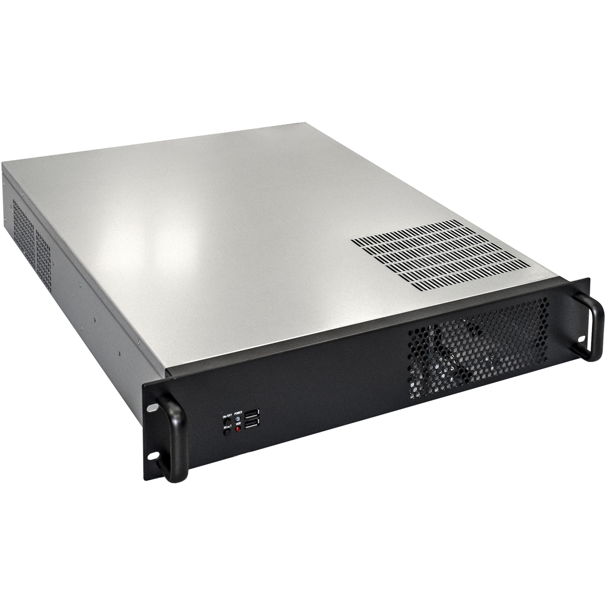 

Корпус Exegate Pro 2U550-08, ATX, 2U RM, 1x1000 Вт, черный/серебристый (EX293342RUS), Pro 2U550-08