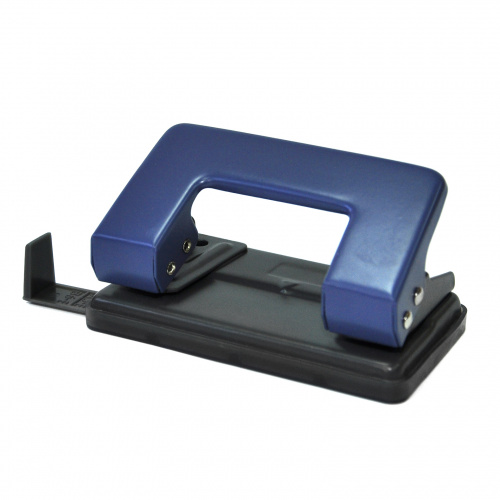 

Дырокол 12 листов, 2 5.5мм, линейка, сине-черный, РеалИСТ YF9952 2 (6668), 2