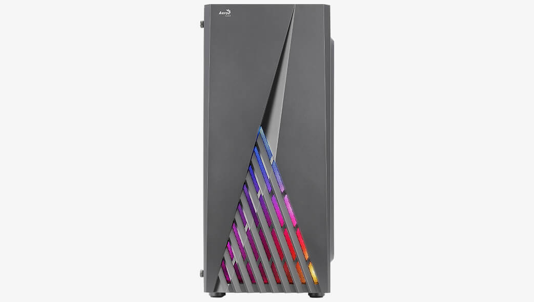 

Корпус AeroCool DELTA, ATX, Midi-Tower, USB 3.0, RGB подсветка, черный, без БП (DELTA-G-BK-V1), DELTA