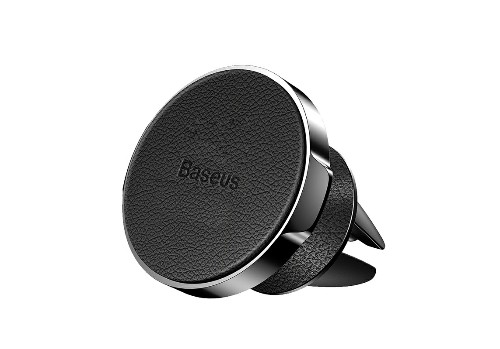 

Держатель автомобильный Baseus SUER-E01, магнитный для смартфонов зажим в воздуховод, черный (6953156260672), SUER-E01