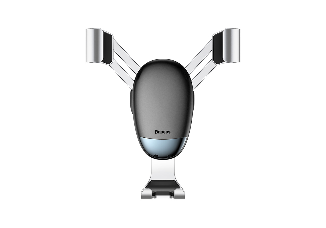 

Держатель автомобильный Baseus Mini gravity holder SUYL-G0S, гравитационный держатель для смартфонов зажим в воздуховод, серебристый (6953156286726), SUYL-G0S