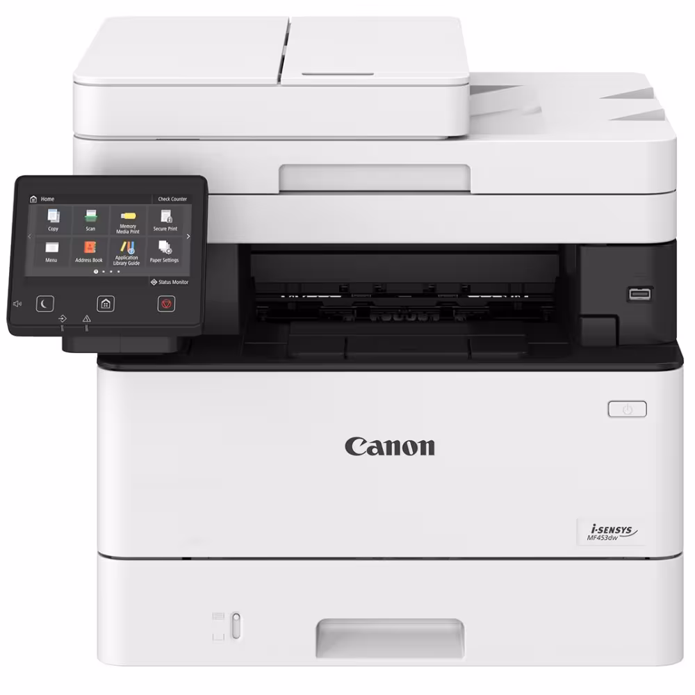 МФУ Canon i-SENSYS MF453dw, A4, ч/б, сетевой, Wi-Fi, USB