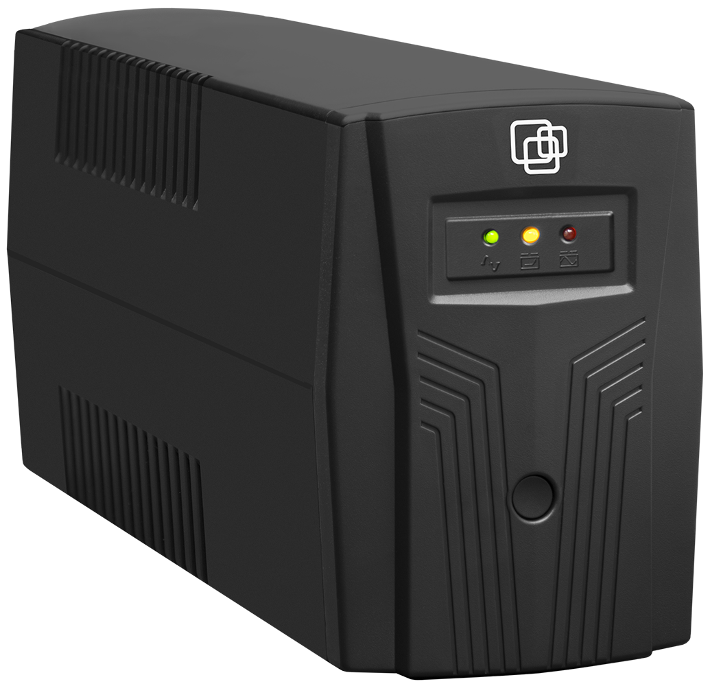 ИБП SNR, 800 VA, 480 Вт, EURO, розеток - 2, USB, черный (SNR-UPS-LID-800-LED)