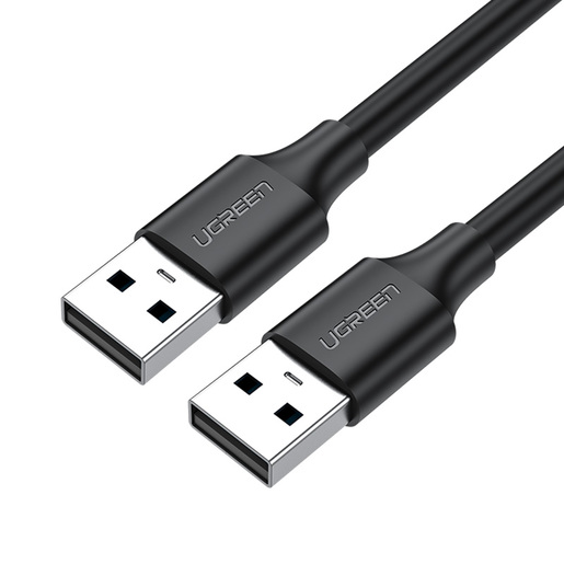 

Кабель USB(Am)-USB(Am), 1 м, черный, UGREEN US102 (10309), US102