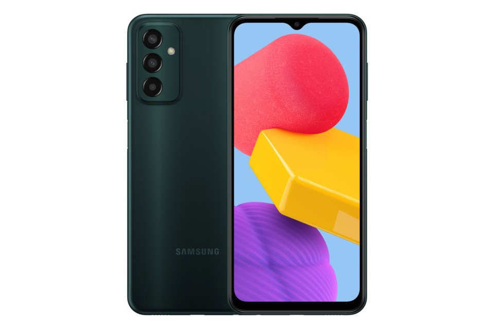 

Смартфон Samsung Galaxy M13, 6.6" 1080x2408 TFT, Samsung Exynos 850, 4Gb RAM, 128Gb, 3G/4G, Wi-Fi, BT, 3xCam, 2-Sim, 5000mAh, USB Type-C, Android, зеленый (SM-M135FZGGMEA), Galaxy M13