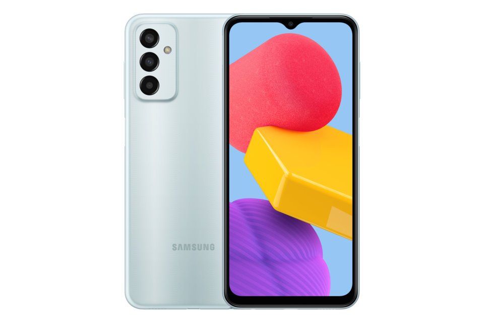 

Смартфон Samsung Galaxy M13, 6.6" 1080x2408 TFT, Samsung Exynos 850, 4Gb RAM, 128Gb, 3G/4G, Wi-Fi, BT, 3xCam, 2-Sim, 5000mAh, USB Type-C, Android, голубой (SM-M135FLBGMEA), Galaxy M13