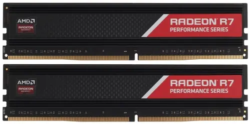 

Комплект памяти DDR4 DIMM 32Gb (2x16Gb), 2400MHz, CL16, 1.2V AMD R7 Performance Series Black Gaming Memory (R7S432G2400U2K), R7S432G2400U2K