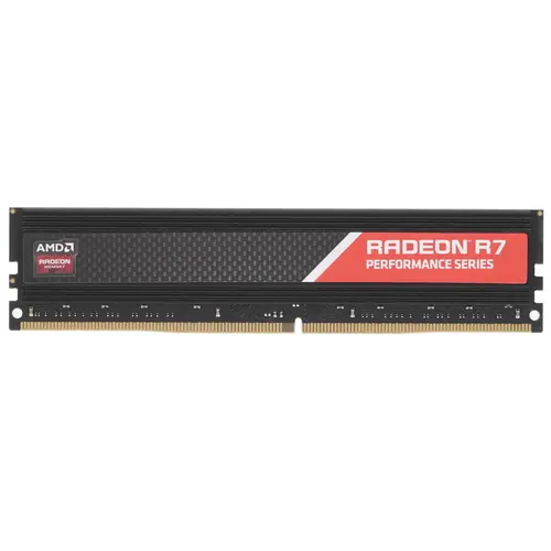 

Память DDR4 DIMM 8Gb, 2133MHz, CL15, 1.2 В, AMD, R7 Performance Series Black Gaming Memory (R7S48G2133U2S), R7S48G2133U2S
