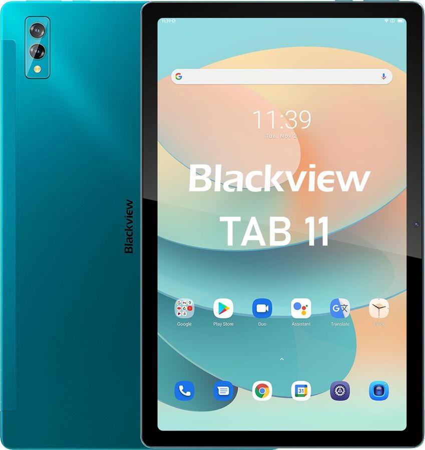 

Планшет ARK Blackview Tab T11 10.4" 2000x1200 IPS, Unisoc Tiger T618, 8Gb RAM, 128Gb, 3G/4G LTE, WiFi, BT, 6.58 А·ч, Android 11, зеленый (1801446), T11