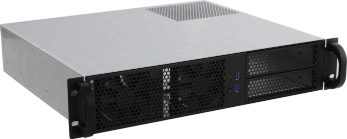 Корпус Procase RM238-B-0, mini-ITX, 2U RM, без БП (RM238-B-0)