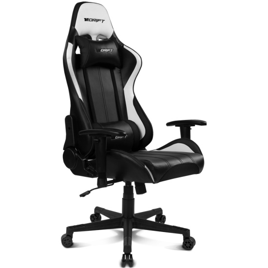 Кресло игровое Drift DR175 , черный/белый (00030193)