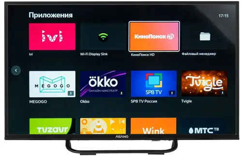 

Телевизор 32" Asano 32LF8120T, FullHD, 1920x1080, DVB-T /T2 /C, HDMIx3, USBx2, WiFi, Smart TV, черный (32LF8120T), 32LF8120T