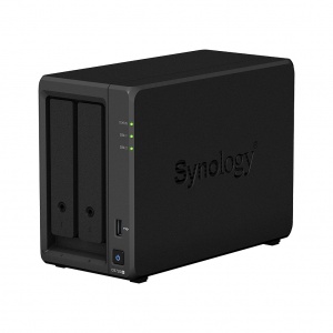 

Сетевой накопитель (NAS) Synology DiskStation DS720+, слоты 2x2.5"/3.5" SATA3, 2xM.2-PCI-E, 2x1 Гбит/с, 2xUSB 3.X, Intel Celeron J4125/4x2.7GHz, DDR4 2Gb, 65W, (DS720+), DS720+