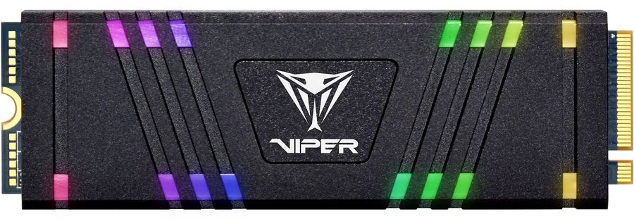 

Твердотельный накопитель (SSD) Patriot 512Gb Viper VPR400 RGB, 2280, M.2, NVMe (VPR400-512GM28H)