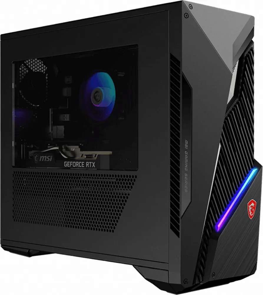 

Системный блок MSI Infinite S3 MS-B938, Intel Core i7 11700F 2.5 ГГц, 16Gb RAM, 512Gb SSD+1Tb HDD, NVIDIA GeForce RTX 3060Ti 8Gb, Wi-Fi, BT, без ОС, черный (9S6-B93811-200), MS-B938