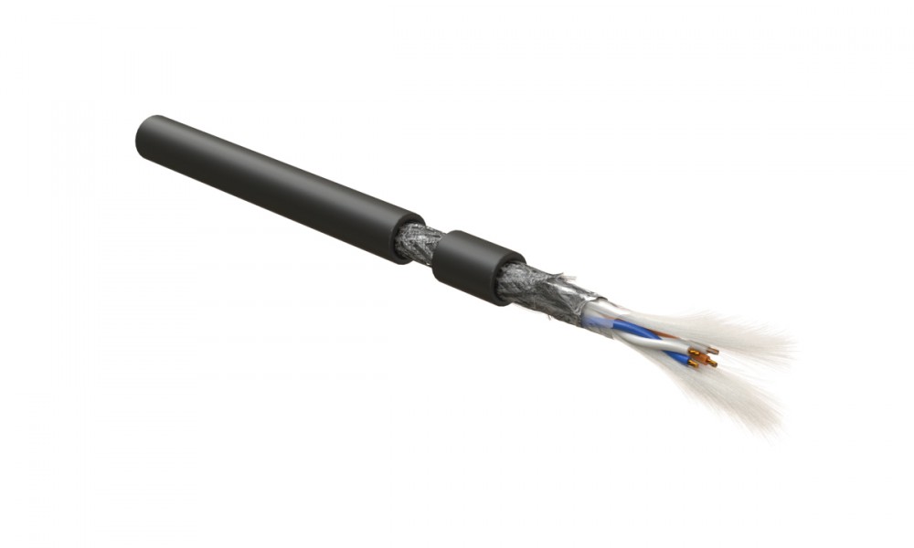 Кабель интерфейсный RS-485 HYPERLINE, многожильный, 2 пары