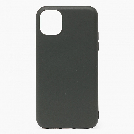 Чехол-накладка Activ Original Design для смартфона Apple iPhone 11, силикон, оливковый (208021)
