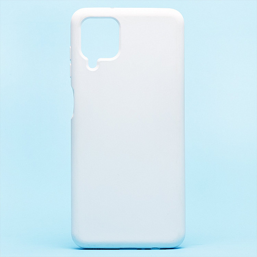 Чехол-накладка Activ Original Design для смартфона Samsung SM-A125 Galaxy A12, силикон, белый (208035)