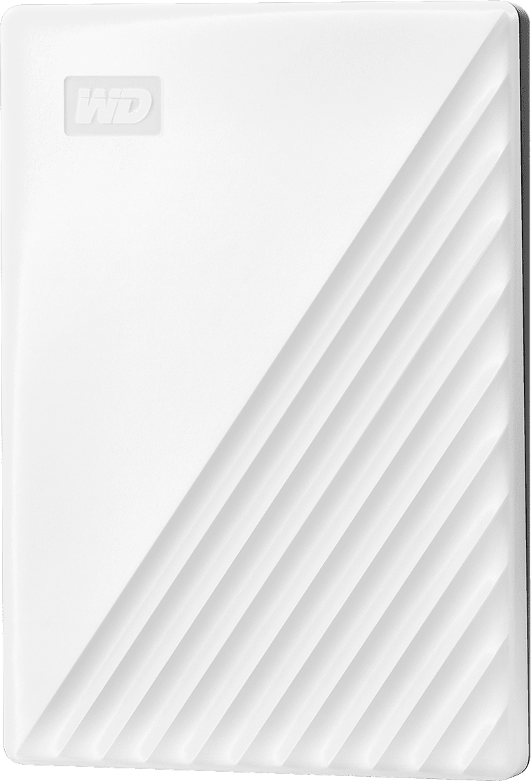 

Внешний жесткий диск (HDD) Western Digital 2Tb My Passport, 2.5", USB 3.2, белый (WDBYVG0020BWT-WESN)